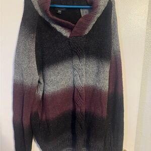 INC International Concepts Dark Knit Sweater